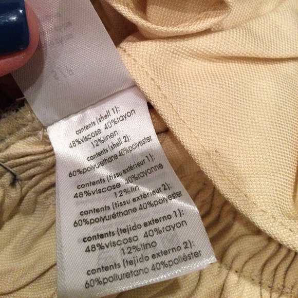 We Wore What Criss Cross Halter Top with Black vegan Trim - Picture 9 of 9